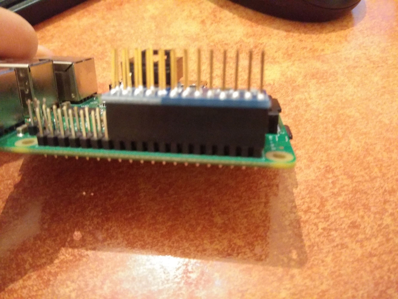 I2C Shield for Raspberry Pi with Inward Facing I2C Port When installing on Pi3, it will not I2C Shield for Raspberry Pi with Inward Facing I2C Port When installing on Pi3, it will not