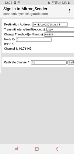 12ma calibrated with 4ma apllied