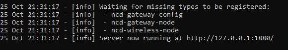 ncd-waiting for missing types to be registered